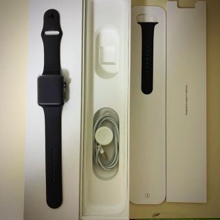 アップル(Apple)のApple watch series 3 42mm(腕時計(デジタル))