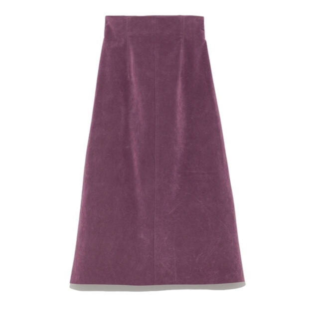 FRAY I.D(フレイアイディー)のFRAY I.D ヌバック風台形スカート 新品 レディースのスカート(ロングスカート)の商品写真