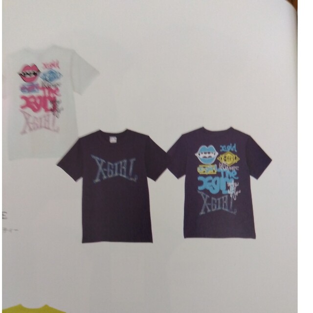 X-girl(エックスガール)のX-girl☆エンジョイフェスTシャツ レディースのトップス(Tシャツ(半袖/袖なし))の商品写真