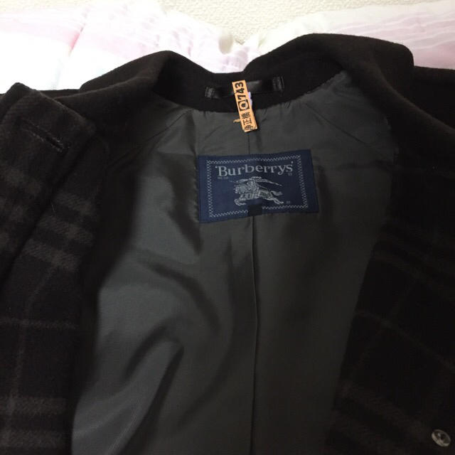 BURBERRY(バーバリー)の美品 バーバリー 茶色 ロングコート レリアン ラルフローレン 三陽商会 レディースのジャケット/アウター(ロングコート)の商品写真