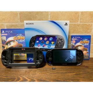 プレイステーションヴィータ(PlayStation Vita)のPSVita PCH-1100 PS4のリモートプレイにおススメ(携帯用ゲームソフト)