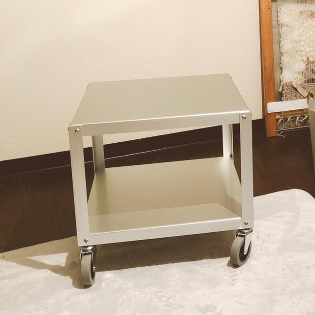 MUJI (無印良品) - 無印良品 アルミワゴンの通販 by una|ムジル MUJI (無印良品) - 無印良品 アルミワゴンの通販 by una|ムジル