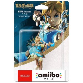 ニンテンドースイッチ(Nintendo Switch)のamiibo アミーボ リンク (弓) 【ブレス オブ ザ ワイルド】 (ゲームキャラクター)