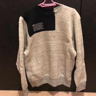 カラー(kolor)のkolor 19ss ドッキングスウェット サイズ1(スウェット)