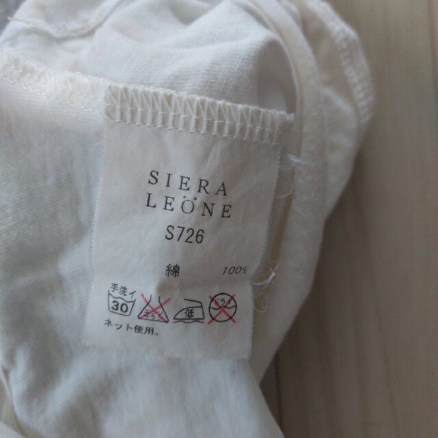 SIERA LEONE(シエラレオン)のシエラレオン　デザインＴシャツ レディースのトップス(Tシャツ(長袖/七分))の商品写真