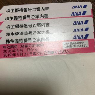 エーエヌエー(ゼンニッポンクウユ)(ANA(全日本空輸))のkaire様専用 ANA  株主優待券10枚(その他)