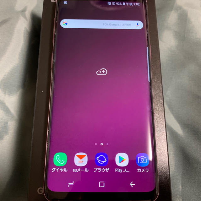 SCV38 Galaxy S9 SIMロック解除済 美品スマートフォン本体