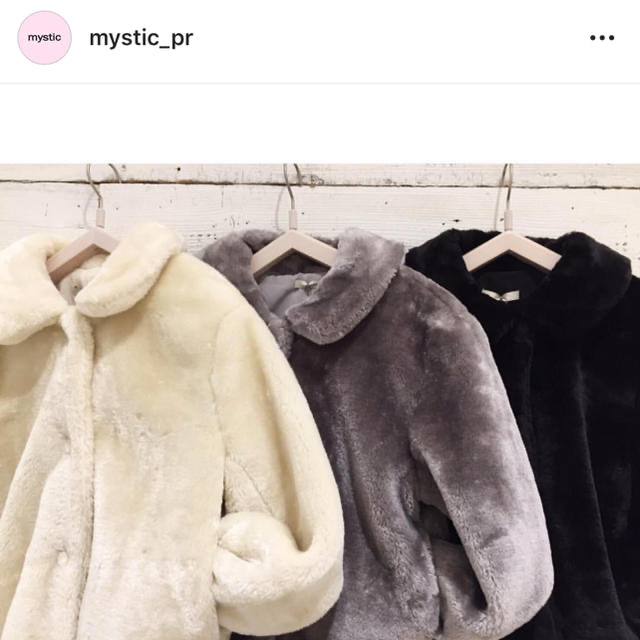 mystic(ミスティック)のmystic フェイクファーブルゾン レディースのジャケット/アウター(ブルゾン)の商品写真