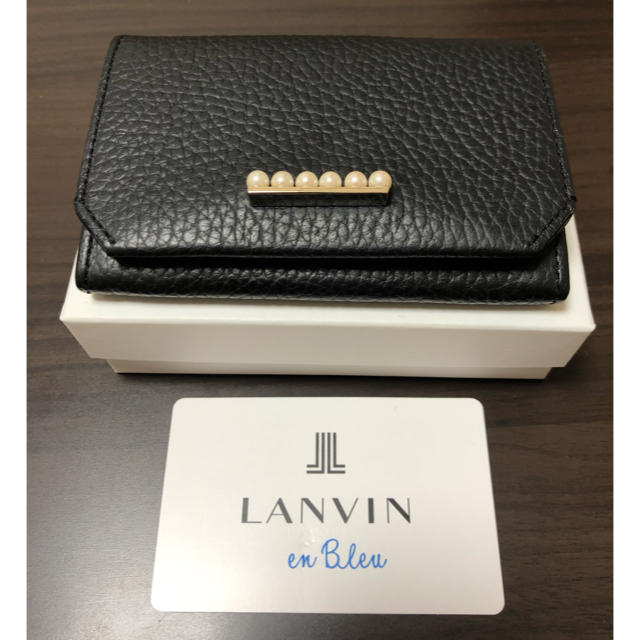 Lanvin En Bleu サコサコ様専用 パールが大人可愛い名刺入れ の通販 By Miya S Shop ランバンオンブルーならラクマ