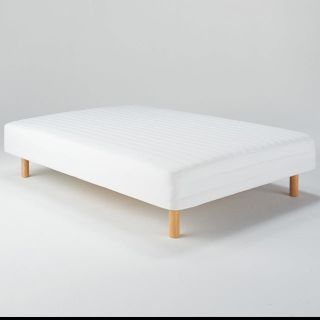 MUJI (無印良品) - 無印良品 ダブルベッド 脚付マットレスの通販 by MUJI (無印良品) - 無印良品 ダブルベッド 脚付マットレスの通販 by