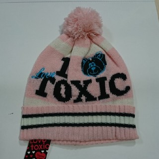 ラブトキシック(lovetoxic)の新品タグ付 LOVE TOXIC ♡ ニット帽(帽子)