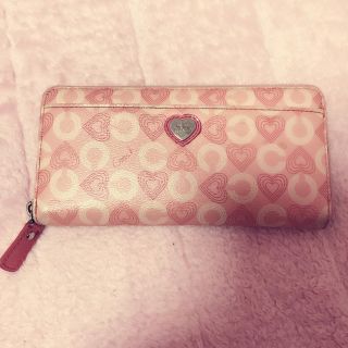 コーチ(COACH)の【正規店購入】COACH✨ピンク 長財布(財布)