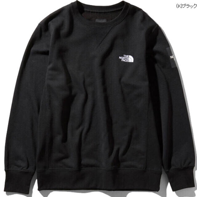 THE NORTH FACE(ザノースフェイス)のNT11954 Square Logo Crew スクエアーロゴクルー Mサイズ メンズのトップス(スウェット)の商品写真