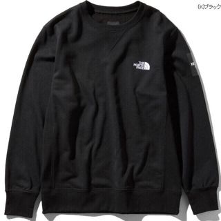 ザノースフェイス(THE NORTH FACE)のNT11954 Square Logo Crew スクエアーロゴクルー Mサイズ(スウェット)