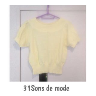 トランテアンソンドゥモード(31 Sons de mode)の31Sons de mode♡トップス(カットソー(半袖/袖なし))