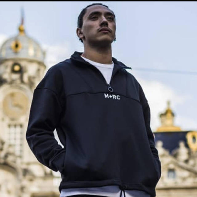 マルシェノア S M +RC NOIR MID ZIPPER ハーフ ジップ マルシェノア S M +RC NOIR MID ZIPPER ハーフ ジップ