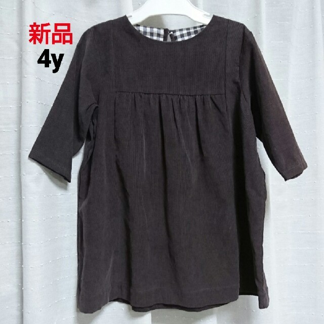 ☆新品・タグつき☆MAKIE  4y  ワンピース キッズ/ベビー/マタニティのキッズ服女の子用(90cm~)(ワンピース)の商品写真