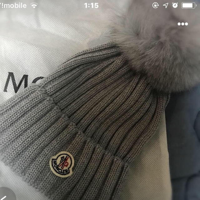 MONCLER(モンクレール)の大人気！モンクレール 新作！ボンボンニット帽  ポンポンビーニー早い者勝ち！ レディースの帽子(ニット帽/ビーニー)の商品写真