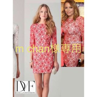 ダイアンフォンファステンバーグ(DIANE von FURSTENBERG)のm chan様専用 DVF sarita lace dress(ミニワンピース)