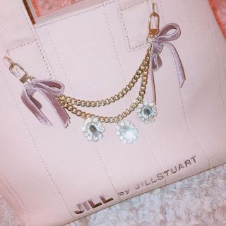 ジルバイジルスチュアート(JILL by JILLSTUART)のジュエルリボントート(トートバッグ)