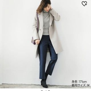 ユニクロ(UNIQLO)のUNIQLO♡ウールコート(チェスターコート)