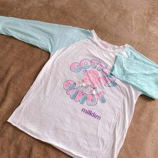 ミルクリーム(milklim)のミント ラグラン(Tシャツ(長袖/七分))