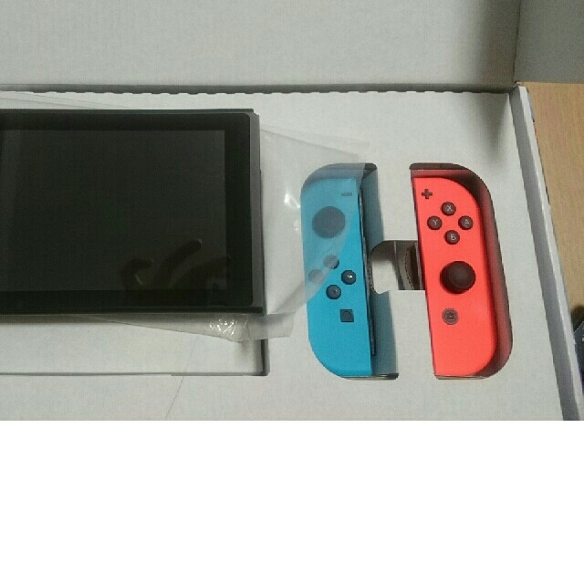 保証書付】 Nintendo Switch Switch ［ゲーム Nintendo 本体 ネオンブルー/(R) Joy-Con(L) ネオンレッド  ネオンブルー