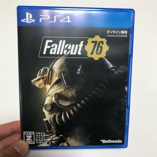 プレイステーション4(PlayStation4)の【美品】fallout76 PS4(家庭用ゲームソフト)