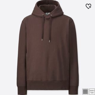 ユニクロ(UNIQLO)のユニクロユー パーカー ブラウン(パーカー)