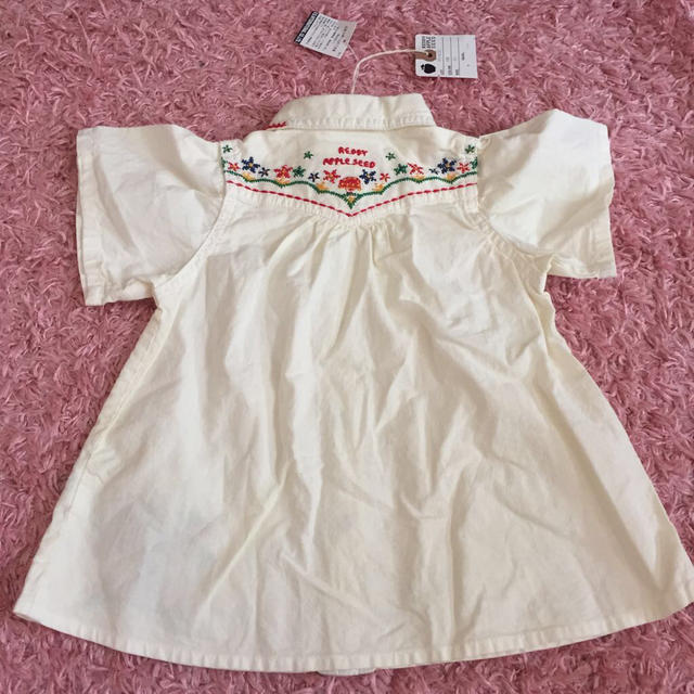 BREEZE(ブリーズ)のBREEZE☆新品シャツ95 キッズ/ベビー/マタニティのキッズ服女の子用(90cm~)(その他)の商品写真