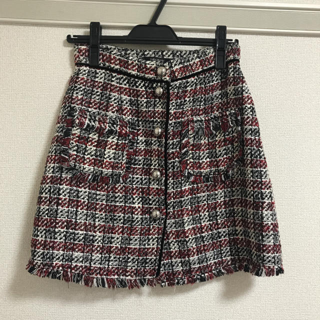 ZARA(ザラ)のZARA ツイード スカート レディースのスカート(ミニスカート)の商品写真