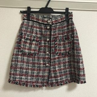 ザラ(ZARA)のZARA ツイード スカート(ミニスカート)