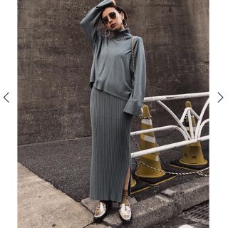 アメリヴィンテージ(Ameri VINTAGE)のAmeri vintage❤︎HANDY KNIT DRESS SET(ロングワンピース/マキシワンピース)