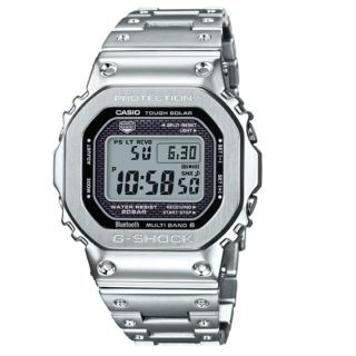 ジーショック(G-SHOCK)のGMW-B5000D-1JF G-SHOCK フルメタル シルバー(腕時計(デジタル))