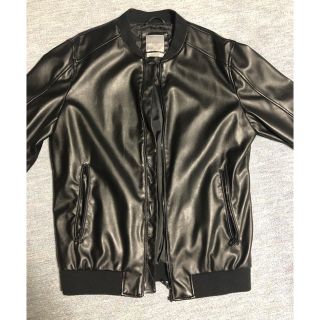 ザラ(ZARA)のZARA レザー風ジャケット(レザージャケット)