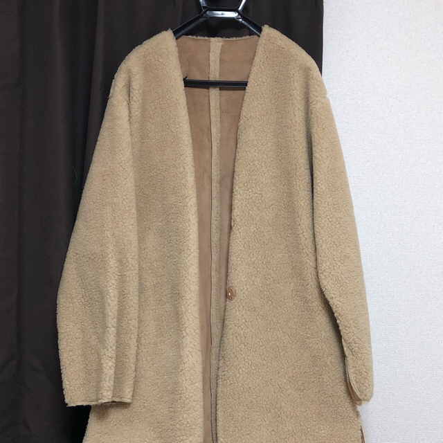 TODAYFUL(トゥデイフル)のyurima様専用♡fdom  リバーシブル ロング ボア ムートン コート レディースのジャケット/アウター(ムートンコート)の商品写真