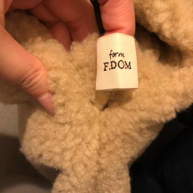 TODAYFUL(トゥデイフル)のyurima様専用♡fdom  リバーシブル ロング ボア ムートン コート レディースのジャケット/アウター(ムートンコート)の商品写真