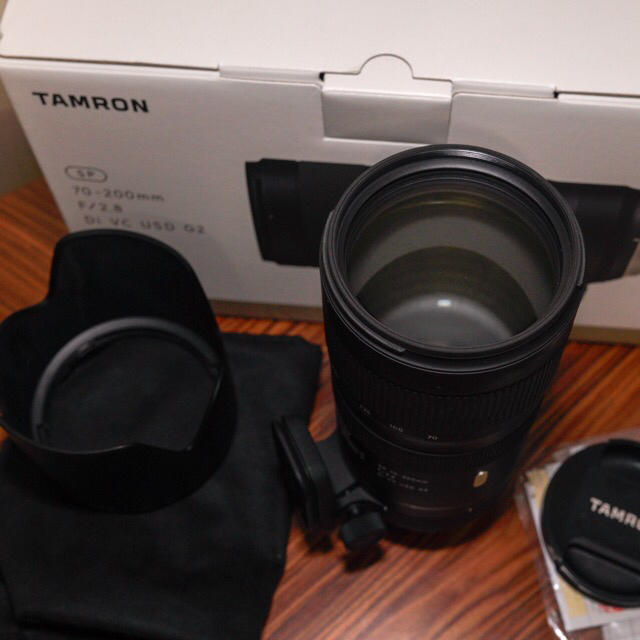 TAMRON(タムロン)のTAMRON SP70-200mmF2.8 Di VC USD G2 ニコンF用 スマホ/家電/カメラのカメラ(レンズ(ズーム))の商品写真