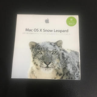 アップル(Apple)のMac OS X Snow Leopard 10.6.3(その他)