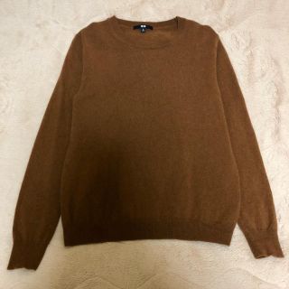 ユニクロ(UNIQLO)のUNIQLO カシミヤ クルーネック セーター (長袖)(ニット/セーター)