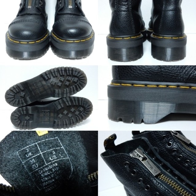 Dr.Martens(ドクターマーチン)のドクターマーチンSINCLAIRダブルソールセンタージップ厚底UK3シンクレア レディースの靴/シューズ(ブーツ)の商品写真