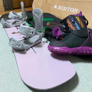 バートン(BURTON)の15万！レディース足回り一式セット★Burton、RIDE★ハイグレード！(ボード)