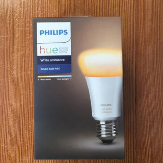 フィリップス(PHILIPS)のPhilips Hue (ヒュー) ホワイトグラデーション シングルランプ(蛍光灯/電球)
