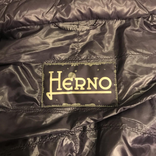 HERNO(ヘルノ)のHERNO パープルダウン 40 レディースのジャケット/アウター(ダウンコート)の商品写真