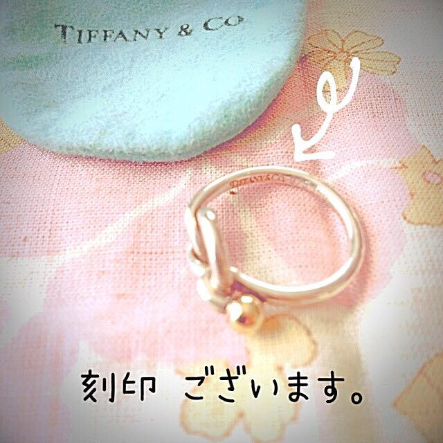 Tiffany & Co.(ティファニー)のme様専用 ラブノット コンビ リング レディースのアクセサリー(リング(指輪))の商品写真