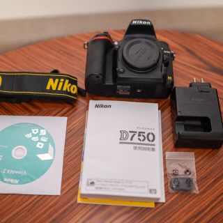 ニコン(Nikon)のNikon D750フルサイズ一眼レフカメラ ボディのみ(デジタル一眼)