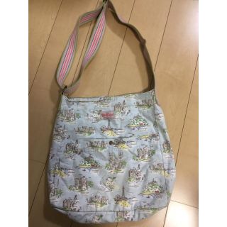 キャスキッドソン(Cath Kidston)の本物Cath Kidston ショルダー バッグ ライトブルー マルチ  (ショルダーバッグ)