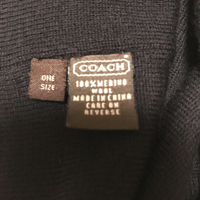 COACH(コーチ)のコーチ ニット帽 レディースの帽子(ニット帽/ビーニー)の商品写真