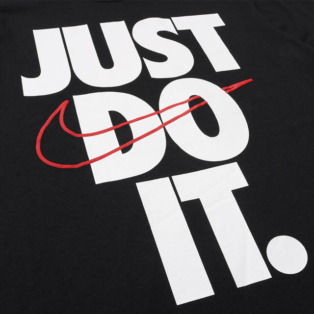 NIKE(ナイキ)の【新品】JUST DO IT ナイキ Tシャツ ブラック NIKE メンズのトップス(Tシャツ/カットソー(半袖/袖なし))の商品写真