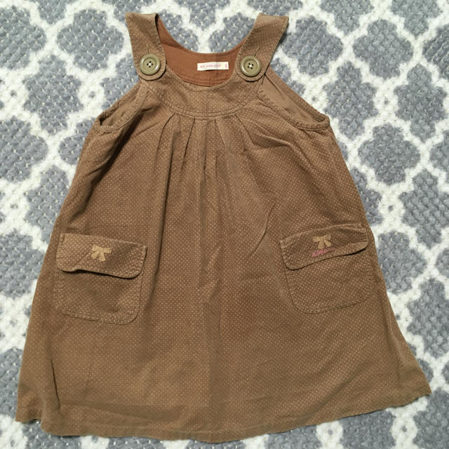 KP(ニットプランナー)の（120）KP ジャンパースカート キッズ/ベビー/マタニティのキッズ服女の子用(90cm~)(ワンピース)の商品写真